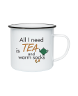 puodelis All I need is tea puodelis All I need is tea